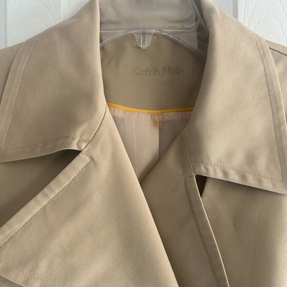 Calvin Klein Double Breasted Trench - Picture 3 of 15